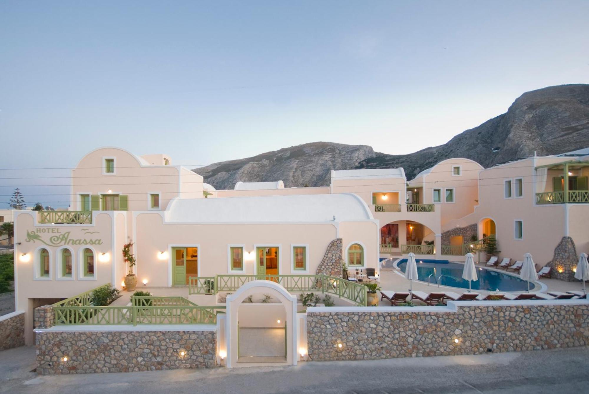 Anassa Deluxe Suites Kamári Exteriör bild